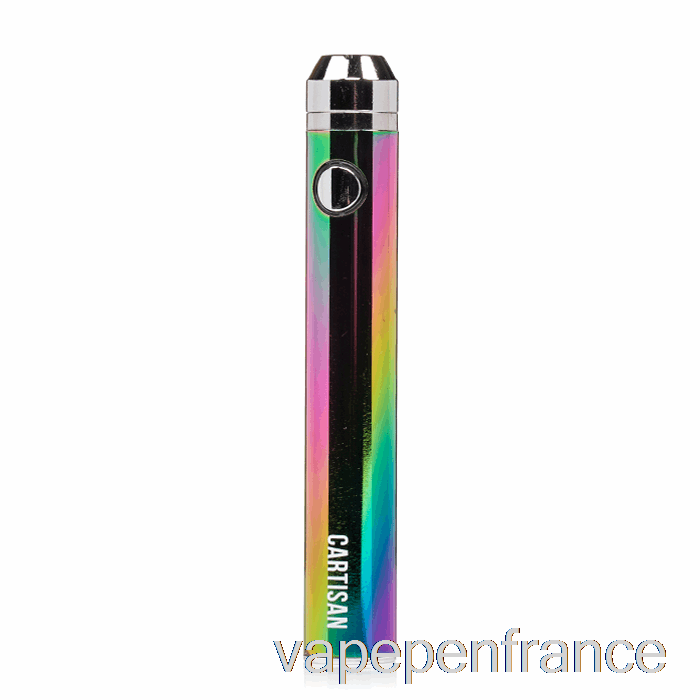 Cartisan Bouton VV 1300 510 Batterie Arc-en-ciel Vape Stylo